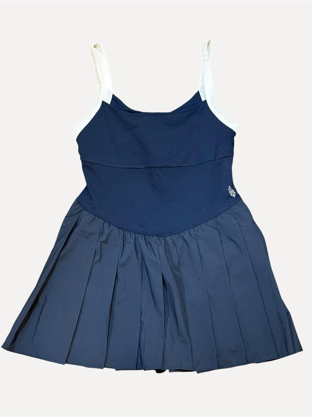 NWOT FP Movement Swing of Things tennis dress navy XL athletic pickleball golf